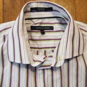 Markham of Canada LS Dress Shirt - L